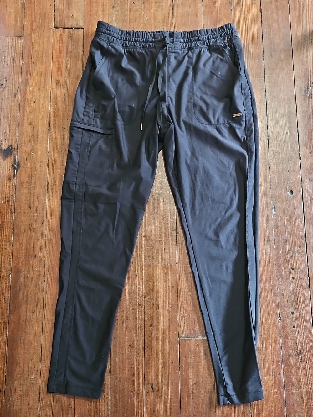 Cherokee Black Skinny Jogger Pants with Cargo Pocket